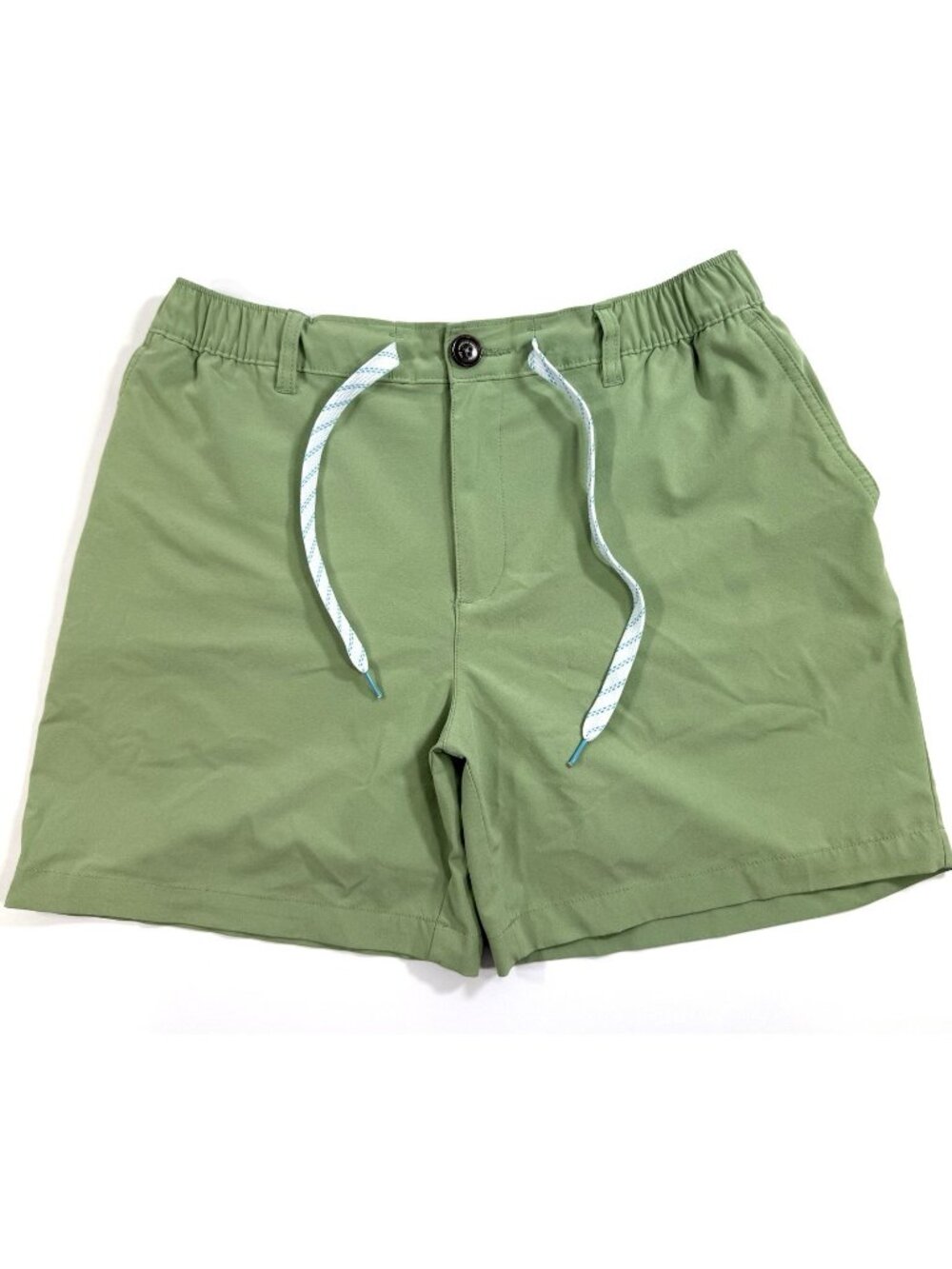 Chubbies Mens Everywear Shorts The Basils 6" Inseam Size Large Green Hybrid